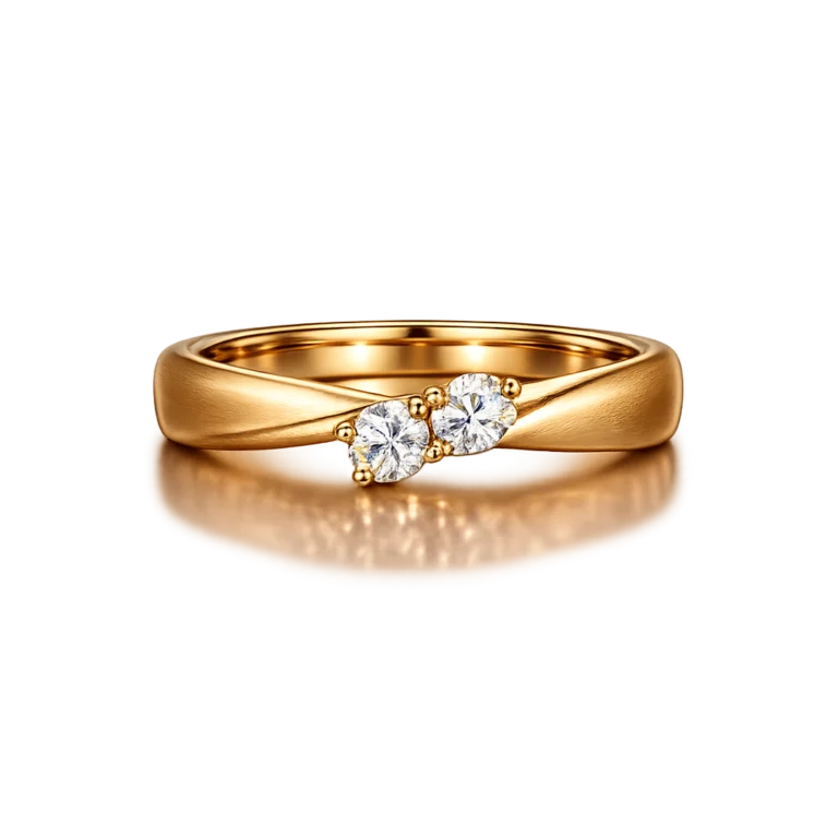 Regalia Halo Crossover Diamond Ring