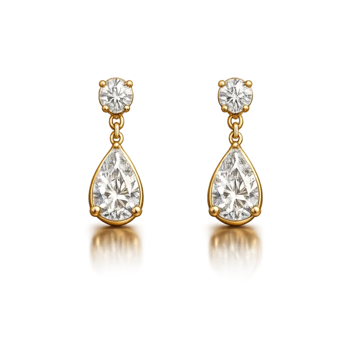 Aurum Chateau Drop Earrings