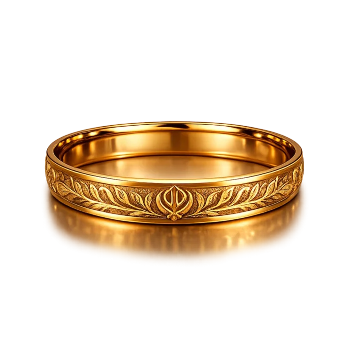 Khalsa Legacy Heritage Gold Kada