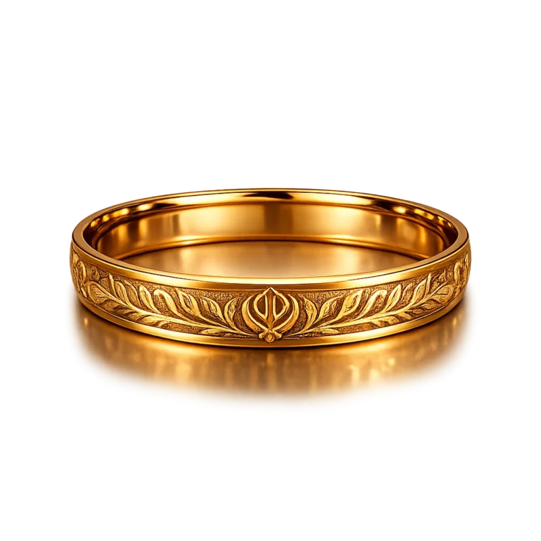 Khalsa Legacy Heritage Gold Kada