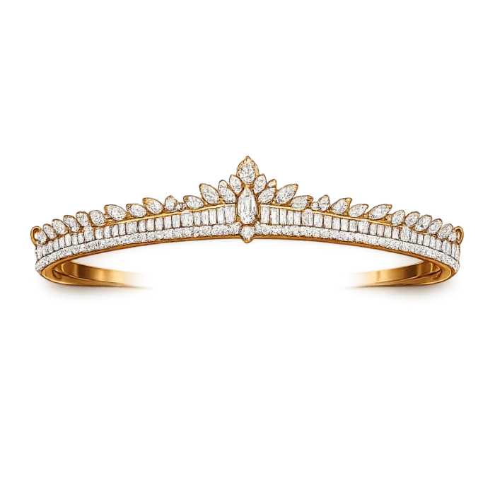 Valencia Maharaja Bridal Crown Band