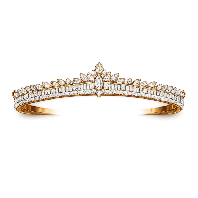 Valencia Maharaja Bridal Crown Band